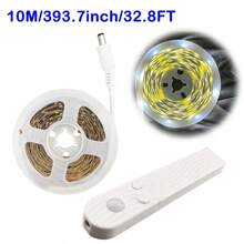 LED 灯带运动传感器灯，暖白光人体传感器灯，3.28 英尺至 32.8 英尺柔性灯带，适用于床下、楼梯、走廊、橱柜、卧室等。 - LED Light Strip Motion Sensor Light - 查看 12