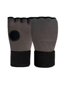 Bandages de boxe avec doublure en éponge, longues sangles pour poignet pour hommes, femmes et jeunes. Protection rembourrée élastique pour le sport, l'entraînement, le Muay Thaï, le MMA, le kick-boxing, les arts martiaux et les entraînements de frappe