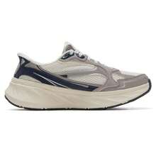 Skechers 休闲一脚蹬鞋，科技轻便透气女鞋，适合室内外，150650-OFNV - 白色褐色 - 查看 2