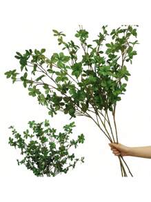 1/2/3 Pcs 85cm Artificial Eucalyptus Leaves, Fake Plant Stems For DIY Floral Wall, Scene Layout, Living Room/Bedroom Vase Flower Arrangements, Wedding, Party Decoration, Office Desk Filler. Autumn & Spring Harvest, Room Decor, Home Decor, Kitchen Decor, Wedding Decor, Tabletop Decor, Centerpiece, Office Decor, Garden Decor, Outdoor Decor