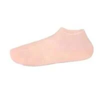 1 Peça Meias de Alívio Hidratante de Silicone, Meias de Pressão de Alta Absorção Elástica, Meias de Aloe Vera Reutilizáveis, Meias SPA Noturnas, Meias com Gel Antiderrapante para Calcanhar para Mulheres e Homens com Pele Seca, Pés Ásperos, Cuidados com os Pés em Casa, Usar com seus Loções e Cremes Favoritos