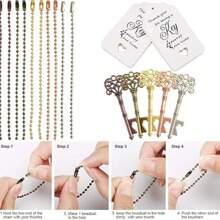 10/20/30/50 Pieces Key Bottle Openers, Vintage Skeleton Key Bottle Openers, Wedding Favors Bottle Openers With 20 Tag Cards And 20 Keychains (Gold)