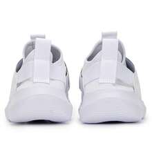 Under Armour 男式跑步鞋，轻便透气缓震，户外公路跑鞋，白色，魔术贴闭合运动鞋，无鞋带通勤步行户外运动鞋，健身房训练休闲鞋，RUNPLAY 3024870-106