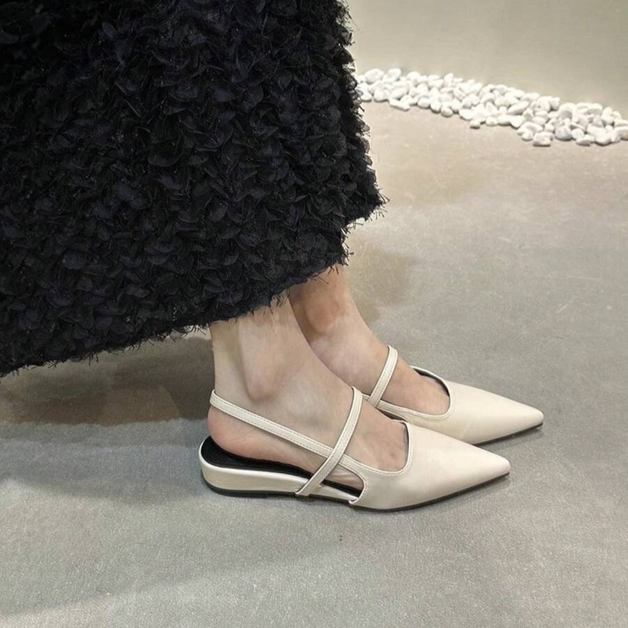 Women Flat Sandals - 淺棕色 - 查看 1