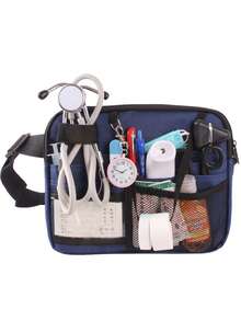 1pc Nurse Fanny Pack With Medical Gear Pockets, Nurse Waist Pouch Nurse Tool Belt With Tape Holder For Stethoscopes, Bandage Scissors And Other Medical Supplies - Multicolor - View 13