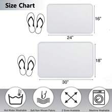 Floral Boho Welcome Door Mats Doormat Outdoor Indoor Entrance, Indoor Door Mats For Entryway, Entrance Door Mat, Non-Slip Rubber Backing Doormat Low Profile Welcome Door Mat For Entryway Indoor Outdoor Rug For Front Door, Entrance, Kitchen,Yard-16"X24", 18"X30" - trái cam - Xem 6