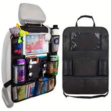 多功能便捷汽车配件！靠背收纳袋，整理，收纳，办公解决方案，牛津布汽车座椅靠背收纳袋，女士收纳袋，旅行必备品，返校宿舍收纳