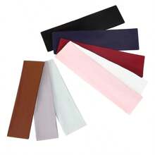 1pc Sports Solid Color Headband, Fitness Elastic Sweatband, Yoga Stretchy Non-Slip Headwrap, Suitable For Daily Wear Hair Accessories Fashion Head Wrap, School Stuff, College, Headbands