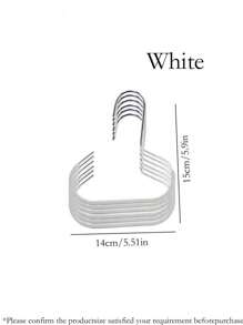 3 件套多功能帽钩架，衣橱、宿舍收纳整理器，可挂帽子、领带、皮带、围巾，便携式旅行衣架，适用于家庭、校园、酒店 - 彩色 - 查看 13