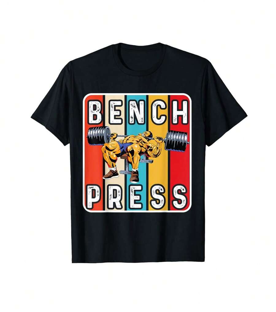 Bench Press Monster Power Gym Training Plan Chest Workout T-Shirt Gift For Lawyer Gift For  Player - Black - View 1