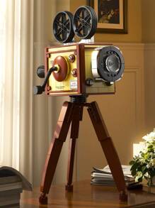 A Collection Of Adult Building Blocks: Vintage Cameras, Coffee Makers, Projectors, Phones - Perfect For Home Decor And Gifts! Step Into A World Of Creativity And Nostalgia With Our Unique Collection Of Adult Building Blocks. From Vintage Cameras To Coffee Makers, Each Carefully D