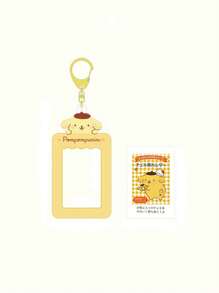 Sanrio 1 pièce Porte-carte d'identité photo Sanrio hello kitty, Mélodie, Kulomi, papeterie étudiante, porte-ticket de cantine, porte-abonnement, porte-clés