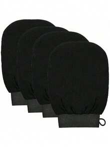 身体磨砂手套双面去角质毛巾适用于水疗深层清洁 - 彩色 - 查看 2