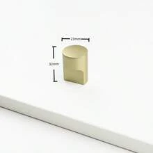 Manijas de muebles sólidos y lujosos, manijas de aleación de zinc de alta gama para gabinetes y cajones, tiradores de armario, manijas de puerta de cocina y armario - Multicolor - Ver 15