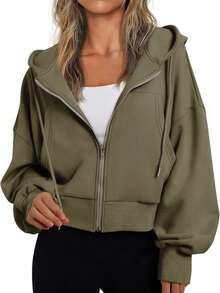 Plain    Casual    Zipper  Drawstring  Pocket    Beach  Daily - Army Green - View 4