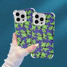 Funda para teléfono con diseño de flores y grafiti. Compatible con 14 Pro, 16, 11, 15 Plus, 13, XS y 12. - Colores mixtos 1 - Ver 7