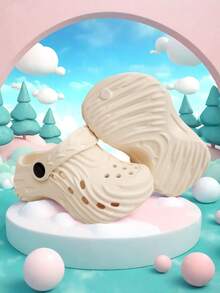 2025 Neue, bequeme Höhlenschuhe für Jungen und Mädchen für Zuhause, Outdoor, Strandpartys, täglicher Gebrauch, weiche Sohle, Mode, Kinderhöhlenschuhe