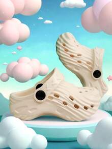 2025 Neue, bequeme Höhlenschuhe für Jungen und Mädchen für Zuhause, Outdoor, Strandpartys, täglicher Gebrauch, weiche Sohle, Mode, Kinderhöhlenschuhe