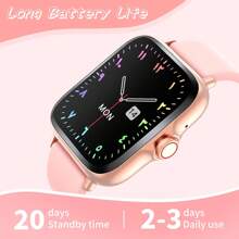 SIMSONLAB Smartwatch, kabellose Anrufe/Wählen, verschiedene App-Benachrichtigungen, geeignet für Männer und Frauen, Sportuhren, individuelle Hintergrundbilder