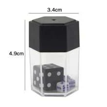 1 Set - Magic Dice - Magic Trick Props From Large To Small - Stage Magic Toy - Magic Toy - Birthday Gift - Christmas Gift - Small Gift - Toy - Random Dice Color - Christmas - Multicolor - View 9
