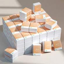 10包迷你便携纸巾手帕纸三层柔软面巾纸每包7张无芯适合旅行