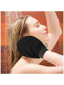 身体磨砂手套双面去角质毛巾适用于水疗深层清洁 - 彩色 - 查看 4