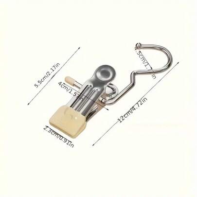 10/20/30 Pcs Stainless Steel Hangers For Socks, Seamless Garment Hangers, And Hat Hangers - Ultra Durable, Rust-Resistant Closet Organizers To Maximize Space, Provide Easy Access, And Create A Neat, Professional Wardrobe Presentation; Ideal For Home, Dorm, Or Boutique Displays, Perfect For Hanging Socks, Accessories, Hats, And Lightweight Tops In Stylish, Everyday Use