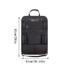 多功能便捷汽车配件！靠背收纳袋，整理，收纳，办公解决方案，牛津布汽车座椅靠背收纳袋，女士收纳袋，旅行必备品，返校宿舍收纳