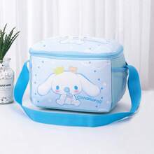 Sanrio 1 szt. Sanrio Lunch Bag Lunch Box Bag Lunch Bag Student Insulation Bag Cartoon Cute Design Duża pojemność Torba do przechowywania Może być przenośna i pochylona z tyłu Lunch Bag PU Materiał Student Powrót do szkoły Przybory odpowiednie do biura piknik na świeżym powietrzu szkoła prezenty urodzinowe prezenty świąteczne.