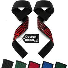 Lifting Straps For Weightlifting Men Women Anti Slip Gym Powerlifting Deadlifting Bodybuilding Workout Strength Training Hand Bar Grips Neoprene Gel Padded Wrist Support Unisex