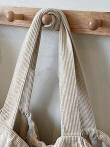 1PC A Shoulder Bag With Customizable Names. Ladies' Large Capacity Multifunctional Shoulder Bag, Hypoallergenic Zipper Shoulder Bag, Makeup Bag, Durable Shoulder Bag For Travel, School, And Commuting - Multicolor - View 5