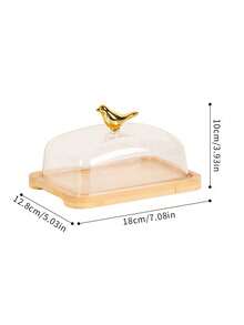 1 件豪华木质茶盘，餐厅盛放奶酪、黄油、小吃、蛋糕、甜点的盘子 - 彩色 - 查看 7