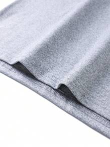 男士休闲简约字母印花短袖T恤