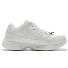 Skechers Giày thể thao nữ thoải mái có đệm, giày du lịch ngoài trời buộc dây dòng WORK dành cho nữ, 76555-WHT - trắng - Xem 8