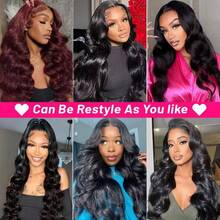 Body Wave Bob Wig Human Hair 13x4 Hd Lace Frontal Wigs  Wave Bob Wigs Human Hair For Women 200% Density Glueless Wigs Natural Black Color - Natural Black - 查看 9