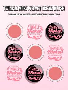 MISSLYN Shimmering Mocha Velvet Blush, Creamy To Powder Texture, Smooth, Long-Lasting, 6 Shades Available, Lightweight And Blendable, High Color Payoff, Fine Texture, Natural Finish. Brand Makeup, Face Makeup, Suitable For Women And Girls, Winter Essential, Y2K Style, Fashion Versatile, Birthday Gift, Valentine's Day Gift, Party Gift, New Year Gift, Best Color, Cruelty-Free And Vegan. - #01 Nude - 查看 4