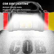 Be Prepared: Solar And USB Rechargeable LED Work Light With 1500mAh Nickel Battery, Tactical COB Technology, 4 Modes And Emergency Camping Power! - 金色 - 查看 4