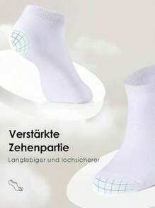 10 Pairs White Low-Cut Breathable Casual Boat Socks For Women, Thin Disposable Ankle Socks For Travel & Vacation