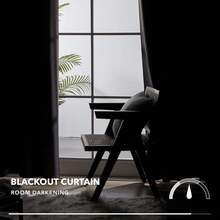 1 Pc Premium Blackout Curtain Panel – Noise Reducing, Thermal Insulated – Ideal For Bedroom, Nursery, Or Home Theater - Đỏ - Xem 3