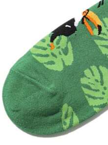 1 đôi tất nam họa tiết chim hoạt hình ngộ nghĩnh, thích hợp cho mặc hàng ngày, món quà hoàn hảo cho người yêu động vật, lý tưởng cho các bữa tiệc và sự kiện xã hội, tất unisex mùa thu/đông. - Nhiều màu - Xem 4