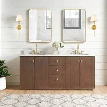 Modern Golden Or Black Hardwired Wall Sconces Set Of 2 Slim With White Fabric Shade,Wall Lighting For Bathroom Vanity Mirror Living Room Dining Entryway Fireplace Mantel Theater Room Bedside - 2 đèn tường vải Mỹ - Xem 6
