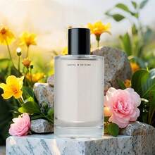 SANTAL & VETIVER Body And Hair Fragrance Mist For Women & Men - Fresh Woody Scent With Sandalwood & Vetiver Essential Oils, 10-20% Concentration, Alcohol-Based, 100ml/3.4fl.Oz, Unisex Fragrance, Sophisticated Bottle, Alcoholbased Spray - 無色 - 查看 3