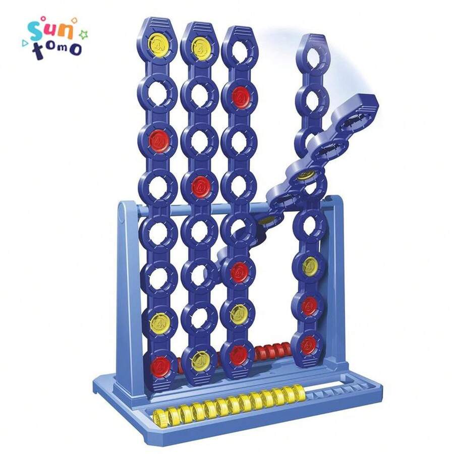 4 In A Line Game Board Game, Connect 4 Spin Game, Features Spinning Connect 4 Grid, 2 Player Board Games For Family Games, Strategy Board Games