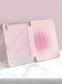 The Beautiful And Cute Pink Color-Coated Letter Double-Sided Acrylic Transparent Crystal Back Cover Is Shockproof. It Is Suitable For IPad 7th, 8th (10.2 Inches) And 10th Generation Protective Cases. It Has A Built-In Pen Slot And Supports Sleep And Wake Functions. It Is A Holiday Gift And A New Year Gift.
