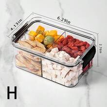 1-5Pcs Sealed Food Storage Containers - Kitchen Storage Containers, Multipurpose Kitchen Pantry Organizer For Sugar, Flour, Pasta, Peanuts, With Lid, Sealed - Black - View 14