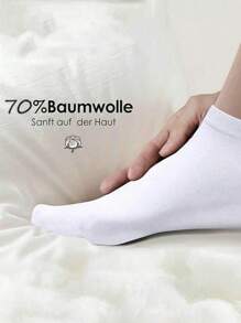 10 Pairs White Low-Cut Breathable Casual Boat Socks For Women, Thin Disposable Ankle Socks For Travel & Vacation