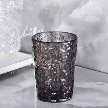 1pc Glacier Texture Attractive Couple Transparent Gargle Cup Tooth Brushing Cup Back To School