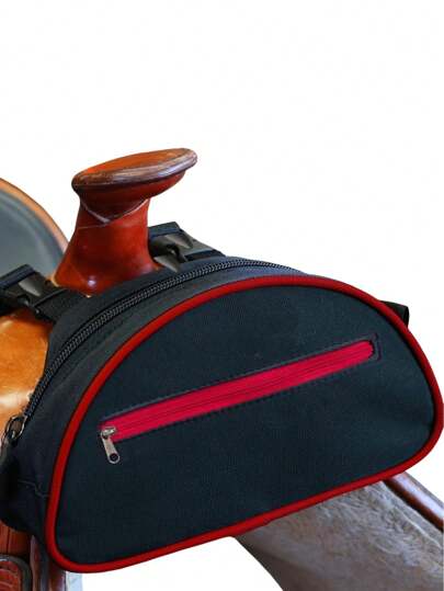 Bolsa de sela, adequada para sela ocidental e sela de resistência, bolsa para chifre de sela, bolso para telefone de montaria, suprimentos equestres, bolsa de armazenamento para equitação, cavalo, equipamentos para cavalos, suprimentos para cavalos, caubói, passeios a cavalo, equestre