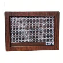 1 Cofrinho criativo faça você mesmo, pode ser montado por você mesmo, enfeite de decoração para casa, presente de quebra-cabeça infantil, plano digital reutilizável, cofrinho de madeira, enfeite de mesa, caixa de armazenamento de trocos, suprimentos para economias de fim de ano