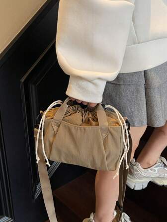 New Korean Style Women Lightweight Handbag, Fashion Casual Women Shoulder Crossbody Bag